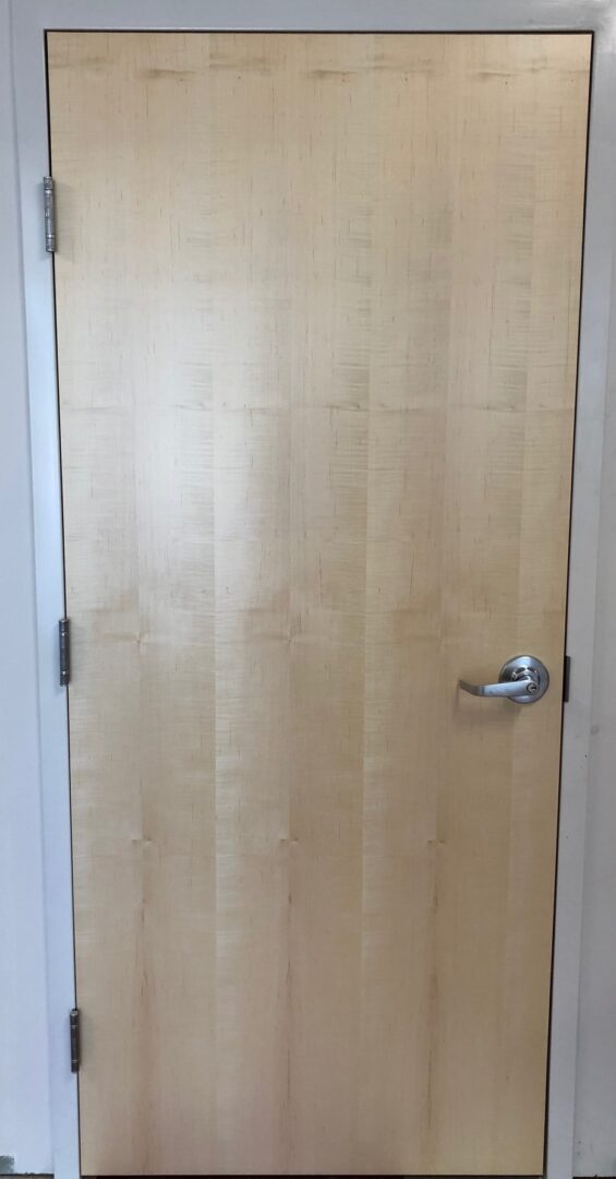 Wood doors complete with hardware variety of veneers and finishes available
